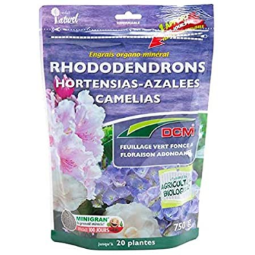 Engrais organique pour Rhododendrons Hortensias AzalÃ©es CamÃ©lias